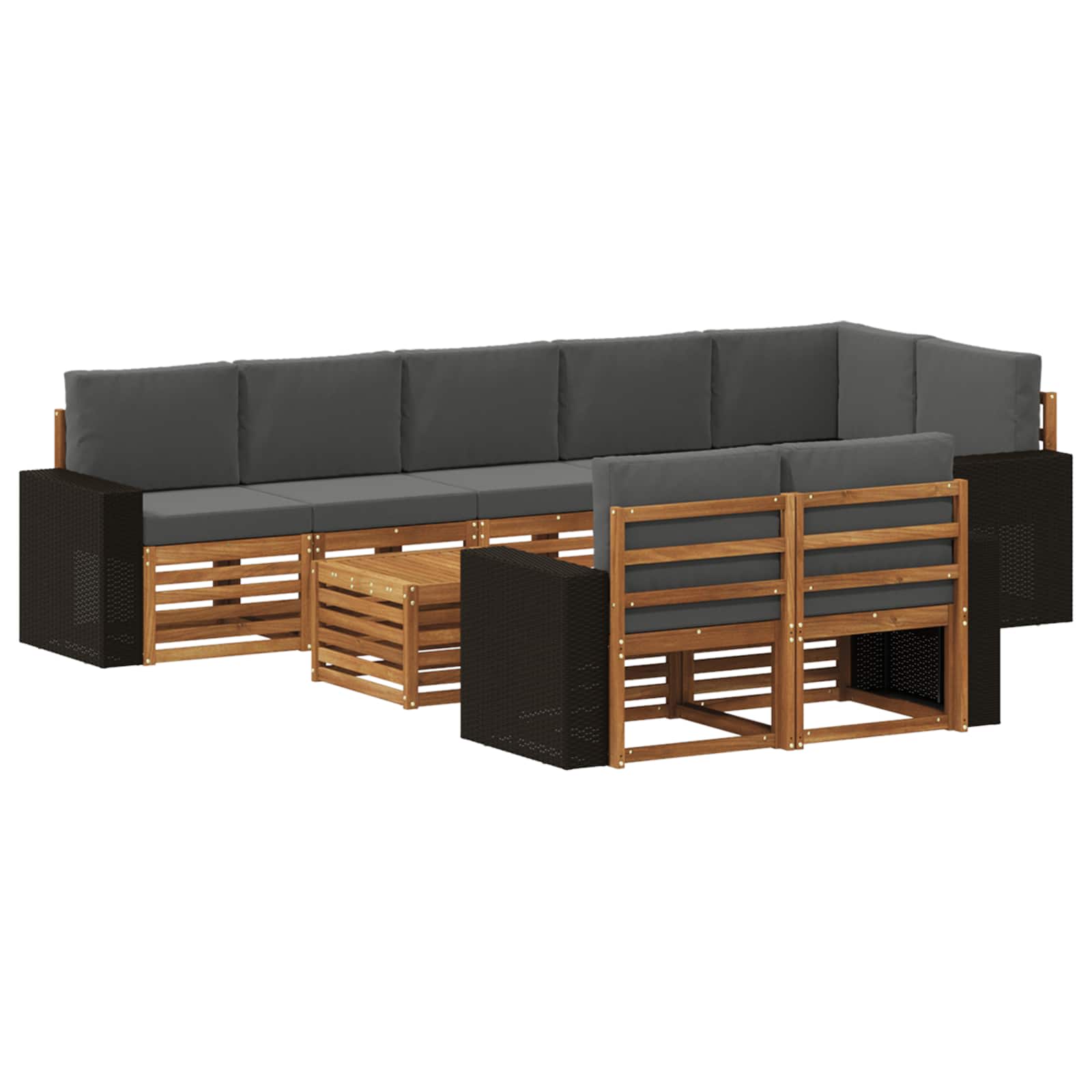 Sofa-Sets Massief Acaciahout image 1