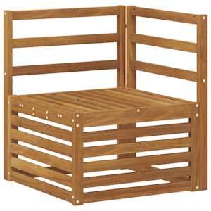 Zunanja garnitura za sedenje 6 pcs Naravna Masiven les akacije