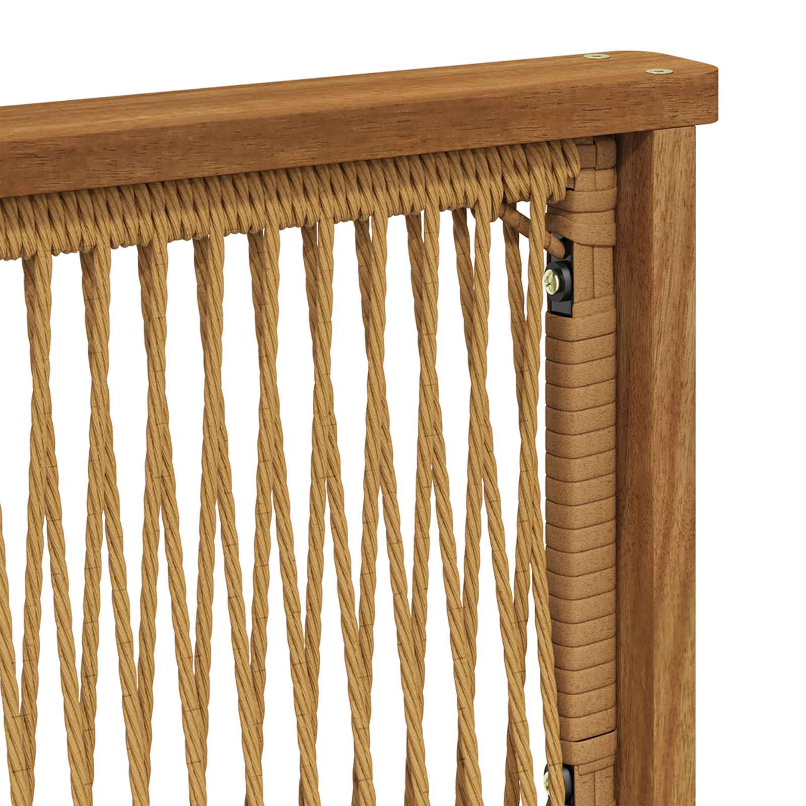 Buiten bankenset 8 pcs Naturel Massief Acaciahout image 5