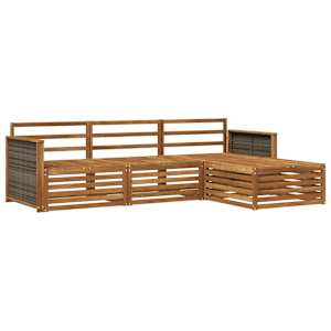 Zunanja garnitura za sedenje Naravna 249,5 x 162,5 x 73 cm