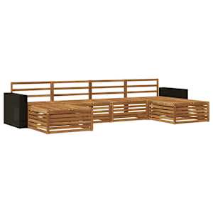 Sedežne garniture 6 pcs Masiven les akacije