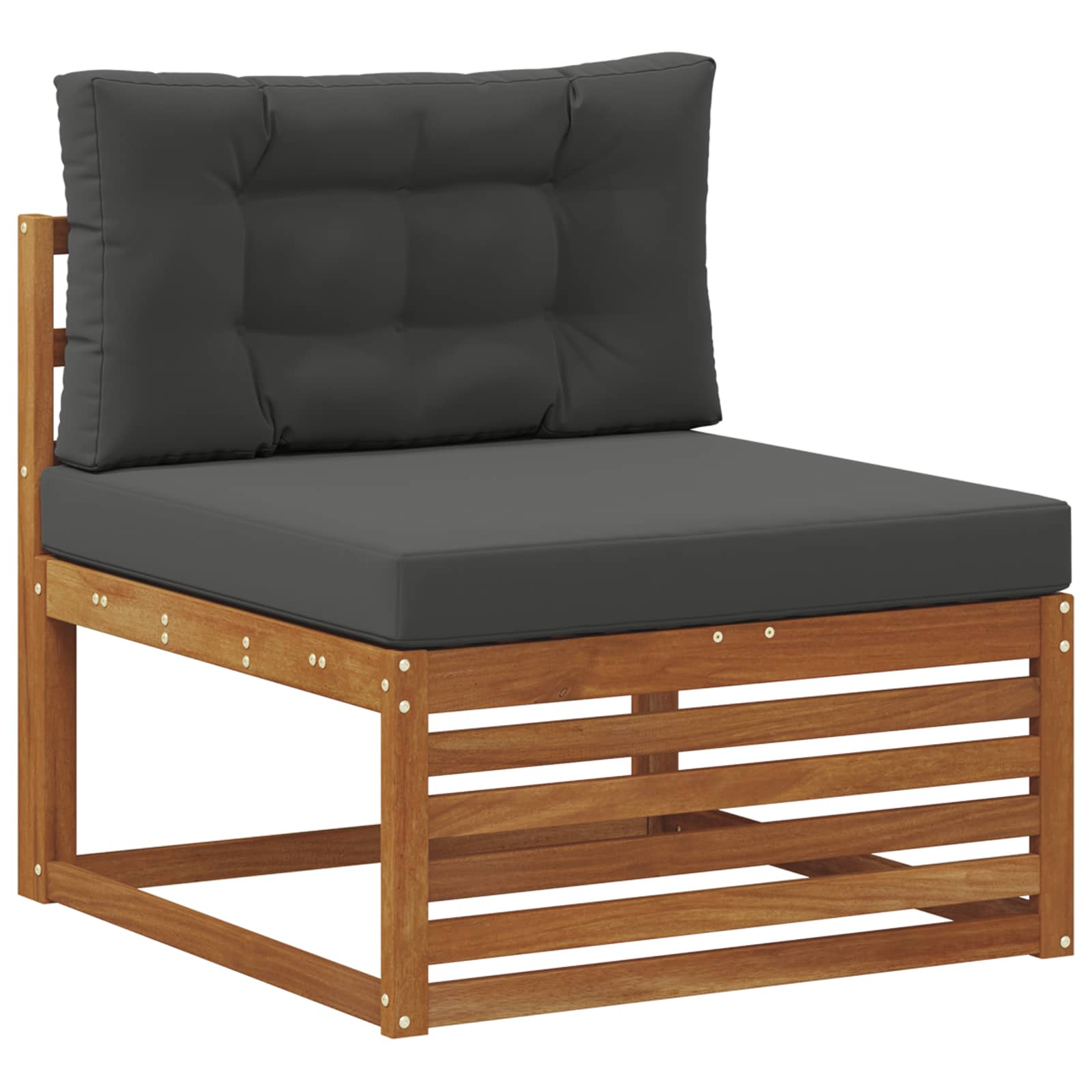Sofa-Sets met kussen 10 pcs Massief Acaciahout image 2