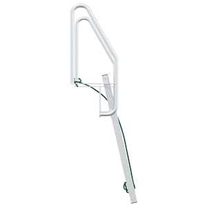 4stupňový přístavní žebřík Stříbrná 58 x 77 x 166 cm Hliník - obrázek 5
