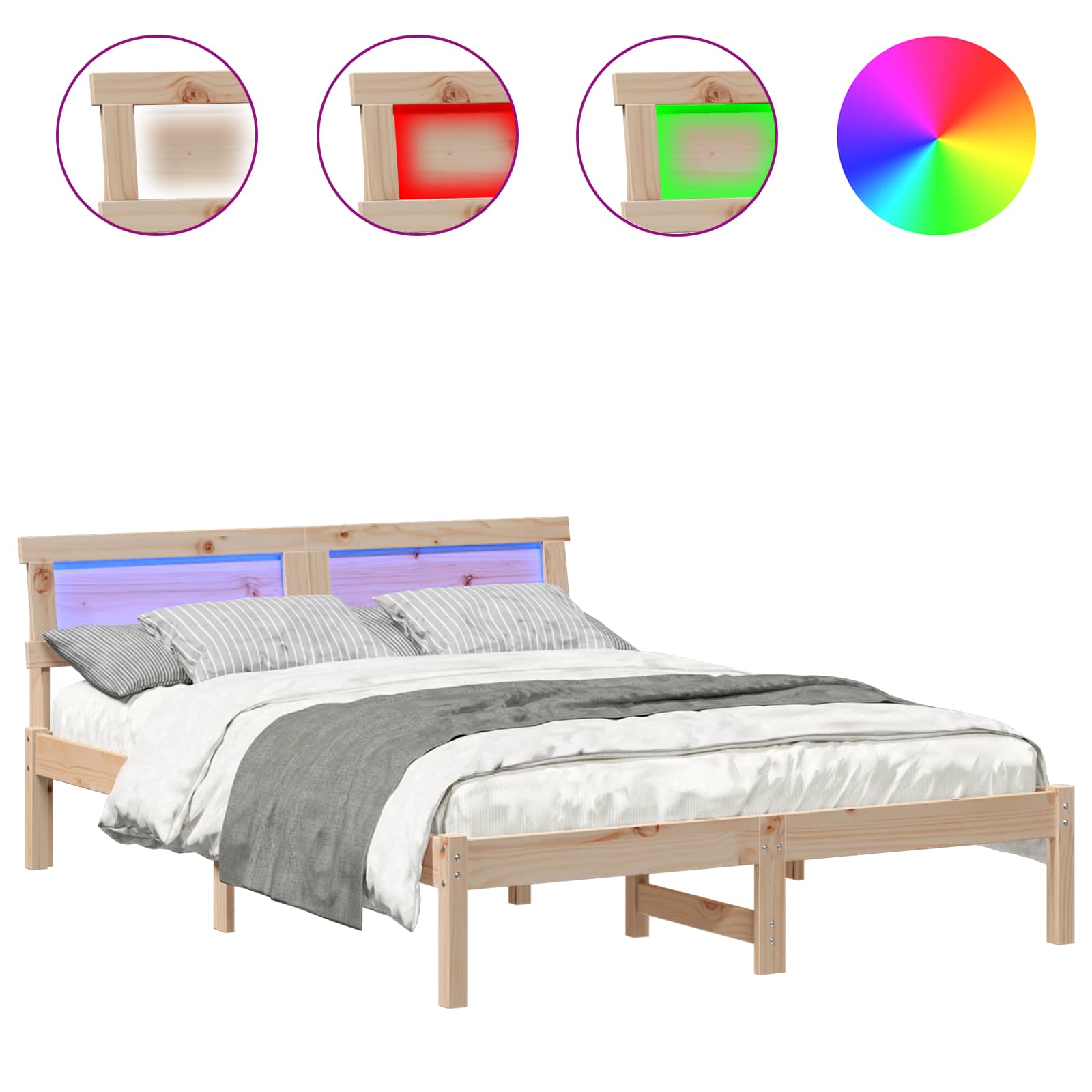 Voodi raam peaga Pruun 120 x 190 cm Tahke mänd 138 Kõik vajalik sinu aeda ja koju! Voodi raam peaga Pruun 120 x 190 cm Tahke mänd - Image 2