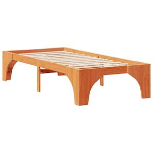 Rám postele Hnědá 80 x 200 cm Masivní borové dřevo - obrázek 7