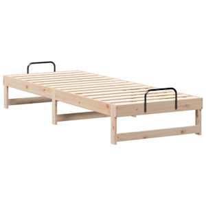 Rám postele Hnědá 80 x 200 cm Masivní borové dřevo - obrázek 7