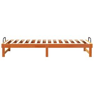 Rám postele Hnědá 80 x 200 cm Masivní borové dřevo - obrázek 6