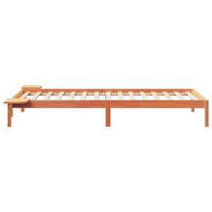 Postelový rám s nočními stolky Voskově hnědá 100 x 210 cm - obrázek 6