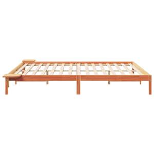 Postelový rám s nočními stolky Voskově hnědá 180 x 210 cm - obrázek 6