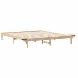 Postelový rám s nočními stolky Přírodní 200 x 220 cm - obrázek 7