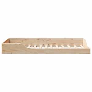 Rám postele Hnědá 80 x 200 cm Masivní borové dřevo - obrázek 6