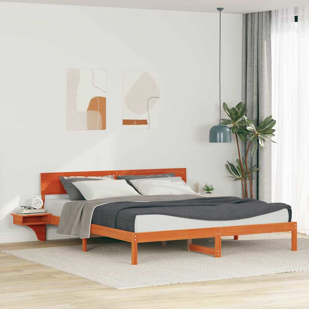 Voodiraam öökappide jaotumisega peaga Vahapruun 180 x 200 cm