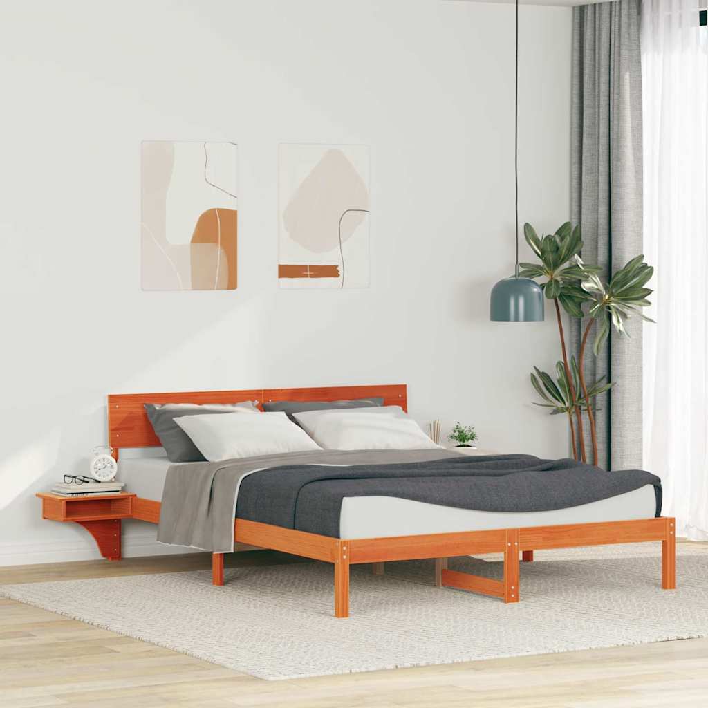Voodiraam öökappide jaotumisega peaga Vahapruun 160 x 200 cm