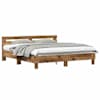 vidaXL Voodi raam Vana puit 203 x 185 x 70 cm Tehispuit