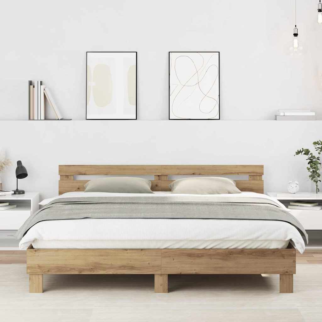 Voodi raam peaga Käsitööpuu 180 x 200 cm