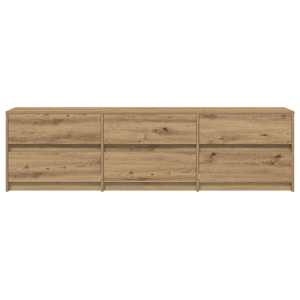 TV jednotky Nástěnný 2 pcs Artisanový dub 180 x 34 x 50 cm - obrázek 8