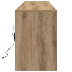 TV jednotky Nástěnný 2 pcs Artisanový dub 180 x 34 x 50 cm - obrázek 9