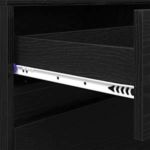 TV jednotky 2 pcs Černý dub 180 x 34 x 50 cm kompozitní dřevo - obrázek 11