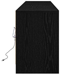 TV jednotky 2 pcs Černý dub 180 x 34 x 50 cm kompozitní dřevo - obrázek 9