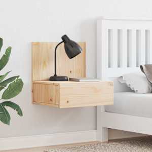 Nočna omarica s predalom Rjava 42 x 32,5 x 40 cm Trdna borovina