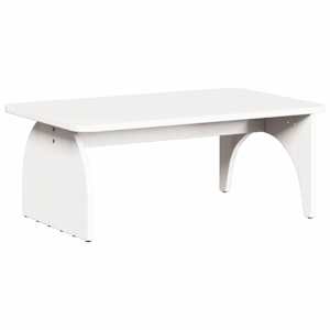 vidaXL Kohvilaud Valge 80 x 50 x 31 cm M&auml;nnipuit