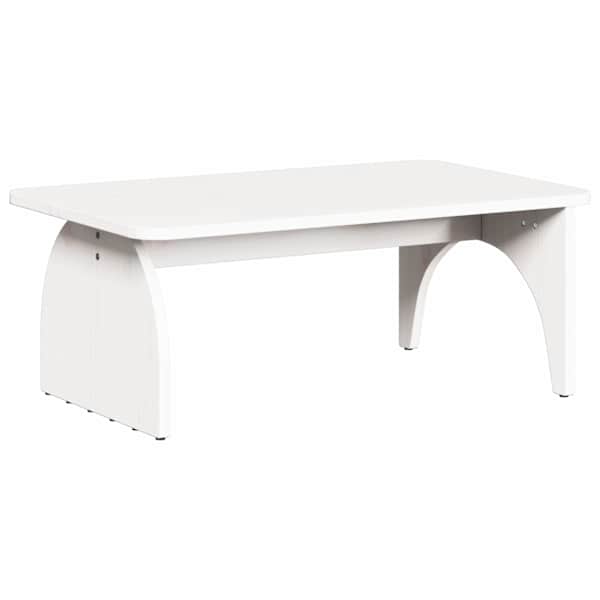 vidaXL Kohvilaud Valge 80 x 50 x 31 cm M&auml;nnipuit