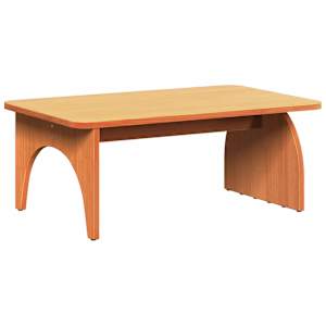 Konferenční stolek Voskově hnědá 80 x 50 x 31 cm - obrázek 8
