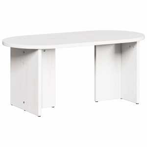 vidaXL Kohvilaud Valge 80 x 39,5 x 35 cm M&auml;nnipuit
