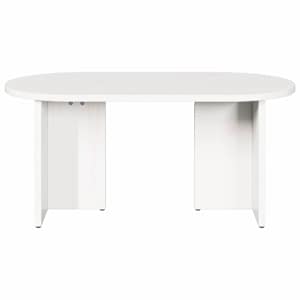 Konferenční stolek Bílá 80 x 39,5 x 35 cm Masivní borové dřevo - obrázek 6