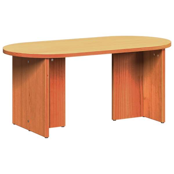 vidaXL Kohvilaud Vahapruun 80 x 39,5 x 35 cm M&auml;nnipuit