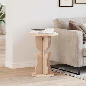 Klubska miza Naravna 39,5 x 39,5 x 53,5 cm Trdna borovina