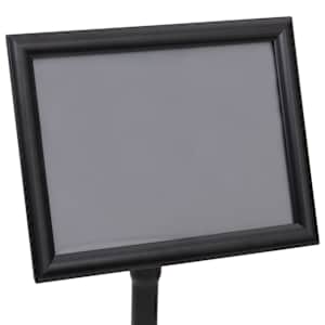 Stojany na plakáty 2 pcs Černá 32.7 x 24 x 108 cm Hliník - obrázek 9