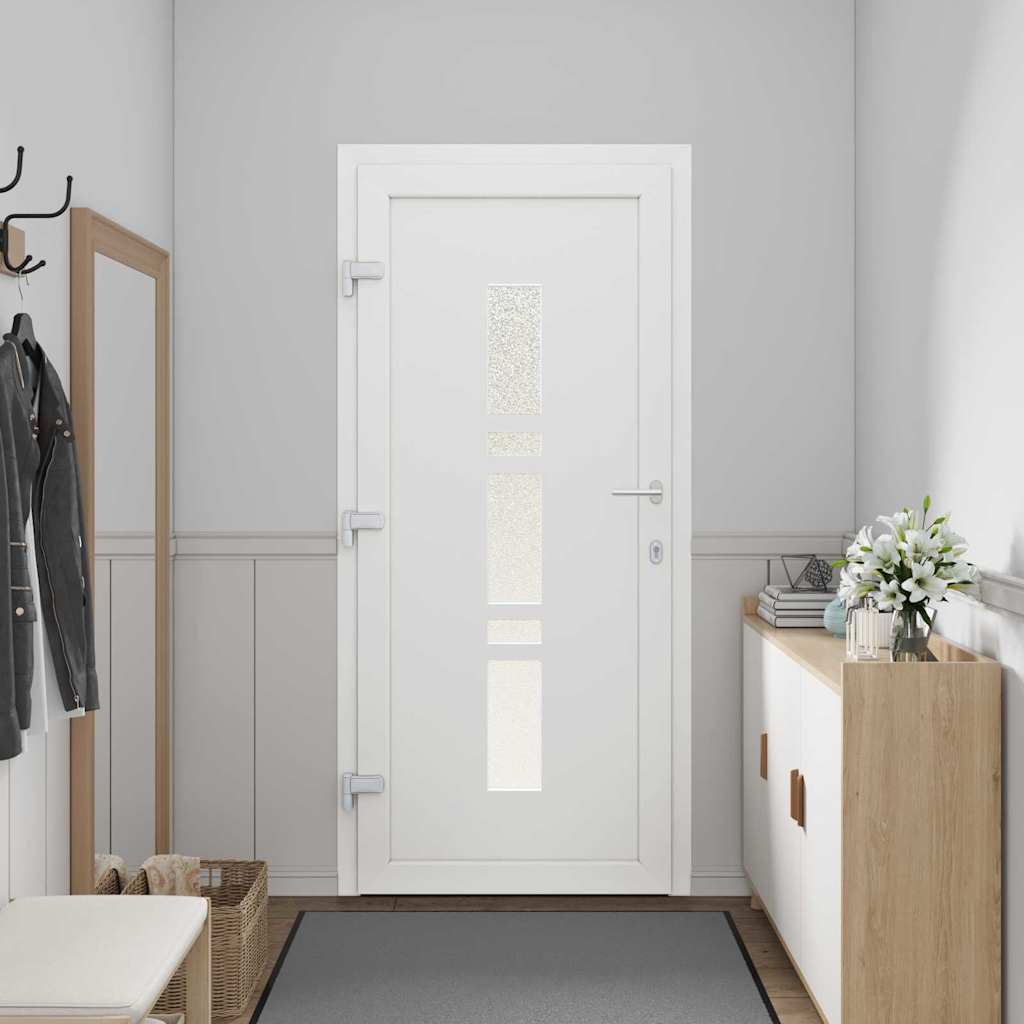 Thumbnail - vidaXL Vordertür Anthrazit 98 x 200 cm PVC