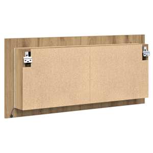 LED zrcadlová skříň Artisanový dub 100 x 12 x 45 cm - obrázek 10