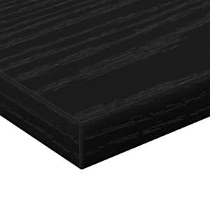 Police na knihy 4 pcs Černý 40 x 10 x 1,5 cm kompozitní dřevo - obrázek 8