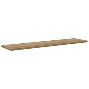 Police na knihy 3 úrovní 4 pcs 80 x 20 x 1,5 cm Hnědá - obrázek 5