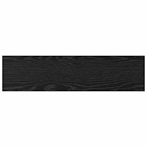 Police na knihy 4 pcs Černý 80 x 20 x 1,5 cm kompozitní dřevo - obrázek 8