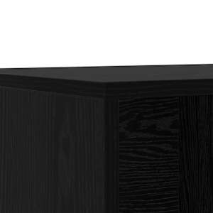 Lavička na boty Černý dub 102 x 35 x 35 cm kompozitní dřevo - obrázek 8