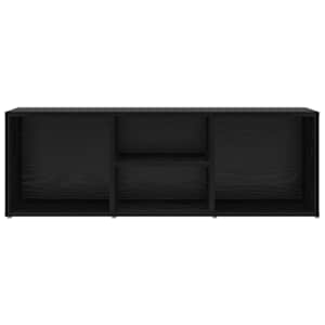 Lavička na boty Černý dub 102 x 35 x 35 cm kompozitní dřevo - obrázek 5
