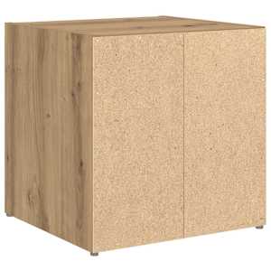 Sestava TV skříněk 2 pcs Artisanový dub kompozitní dřevo - obrázek 8