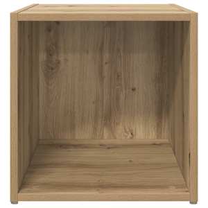 Sestava TV skříněk 2 pcs Artisanový dub kompozitní dřevo - obrázek 6