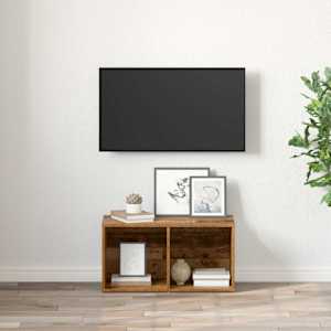 Sestava TV skříněk 72 x 35 x 37 cm Hnědá Kompozitní dřevo - obrázek 4