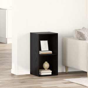 Komplet TV omaric Črna 72 x 35 x 37 cm Konstruiran les