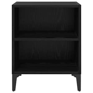 Noční skříňka 2 pcs Černý dub 40 x 30 x 50 cm kompozitní dřevo - obrázek 6