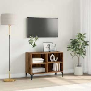Sestava TV skříněk Hnědá 69,5 x 30 x 50 cm kompozitní dřevo - obrázek 1