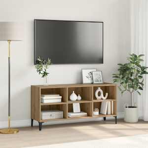 Sestava TV skříněk 103,5 x 30 x 50 cm Hnědá Dřevěný materiál - obrázek 1