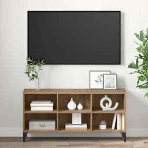 Sestava TV skříněk 103,5 x 30 x 50 cm Hnědá Dřevěný materiál - obrázek 4