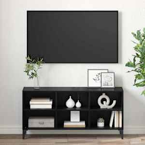 Sestava TV skříněk Černá 103,5 x 30 x 50 cm kompozitní dřevo - obrázek 4