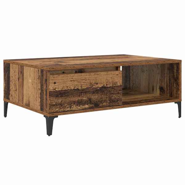 vidaXL Kohvilaud Vana puit 90 x 60 x 35 cm Tehispuit