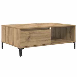 Konferenční stolek dub artisan 90 x 60 x 35 cm Kompozitní dřevo - obrázek 2